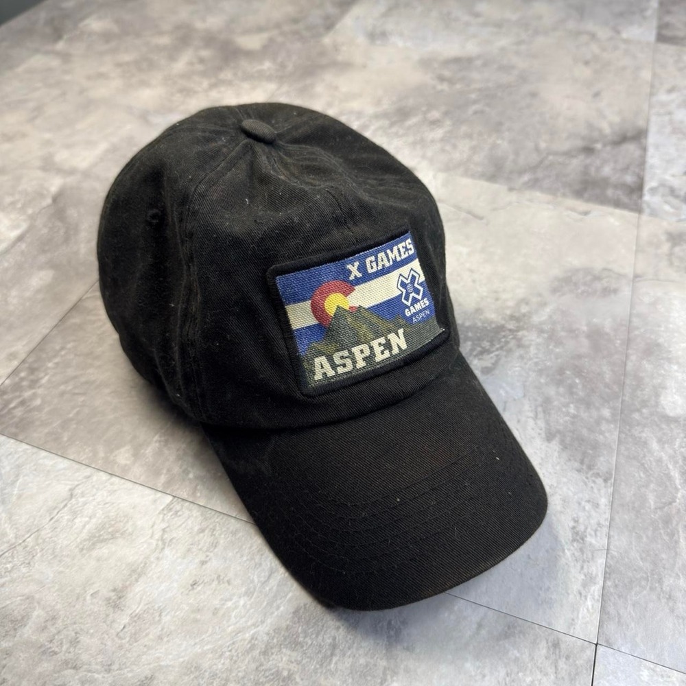 Black X Games Aspen embroidered baseball cap